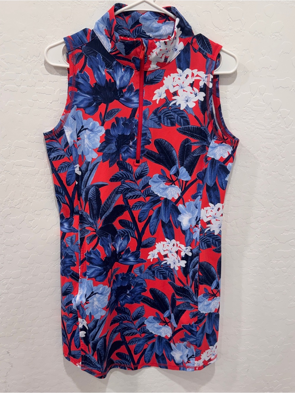 Tommy Bahama Dress Women’s Small Floral Sleeveless Golf Athletic Sporty Tennis